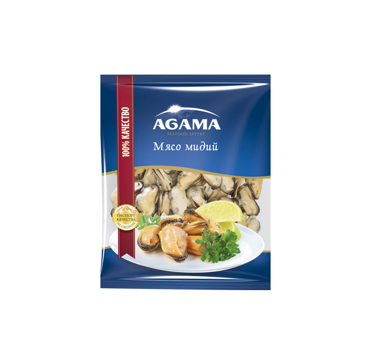 Мясо мидий Агама в/м 300г