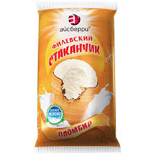 Мороженое Филевское пломбир ван/шок гл в/ст 100г