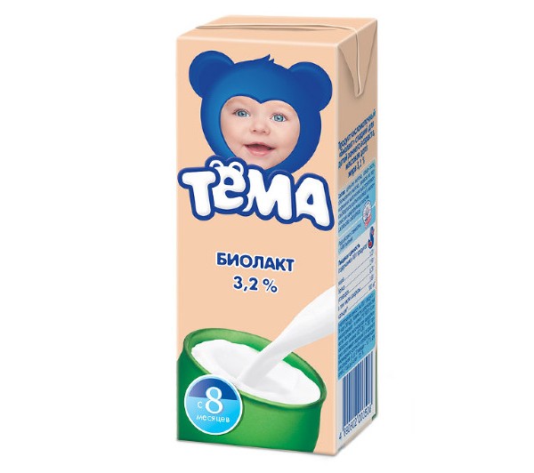 Биолакт Тема 3.2% 208г