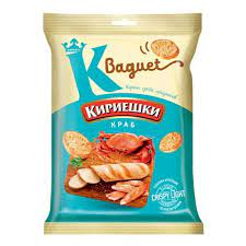 Сухарики Кириешки Baguet 50г Краб