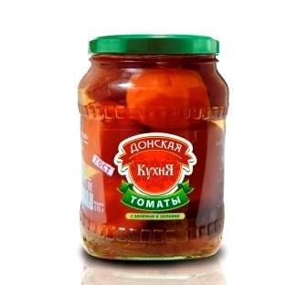 Томаты Донская кухня маринованные 670г