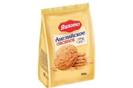 Печенье Яшкино Английское овсяное 300г