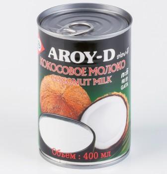 Молоко AROY-D Кокосовое раст.жиры 17-19% 400мл ж/б