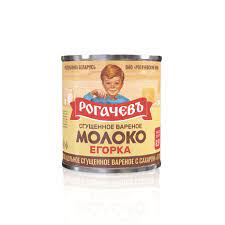 Молоко сгущенное Рогачев Егорка вареное 360г