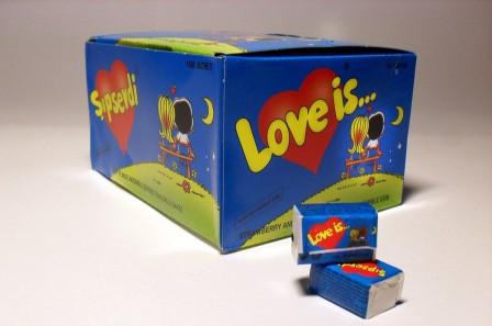 Ж/резинка LOVE IS 1шт