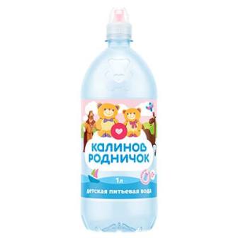 Вода Калинов Родничок для детей 1л спорт