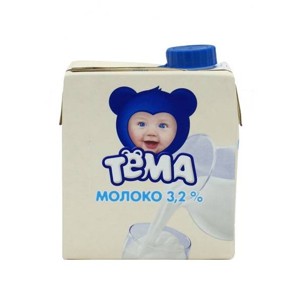 Молоко Тема 3.2% 500мл