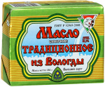 Масло Из Вологды Традиционное сливочное 82.5% 180г