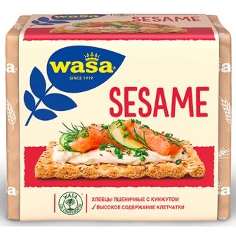 Хлебцы Wasa Sesame пшеничные с кунжутом 200г