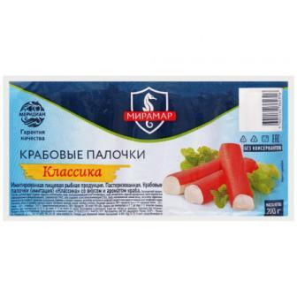Крабовые палочки Мирамар 200г