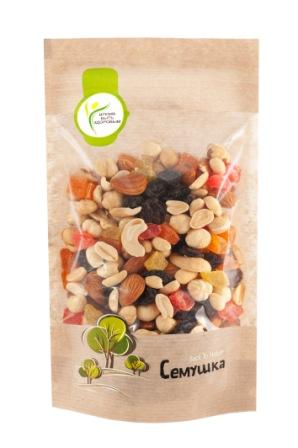 Смесь Семушка орехи/цукаты 150г