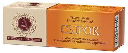 Сырок Ростагрокомплекс сгущенка 26% 50г