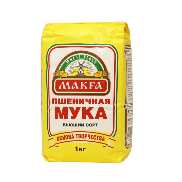 Мука Макфа пшеничная в/с 1кг