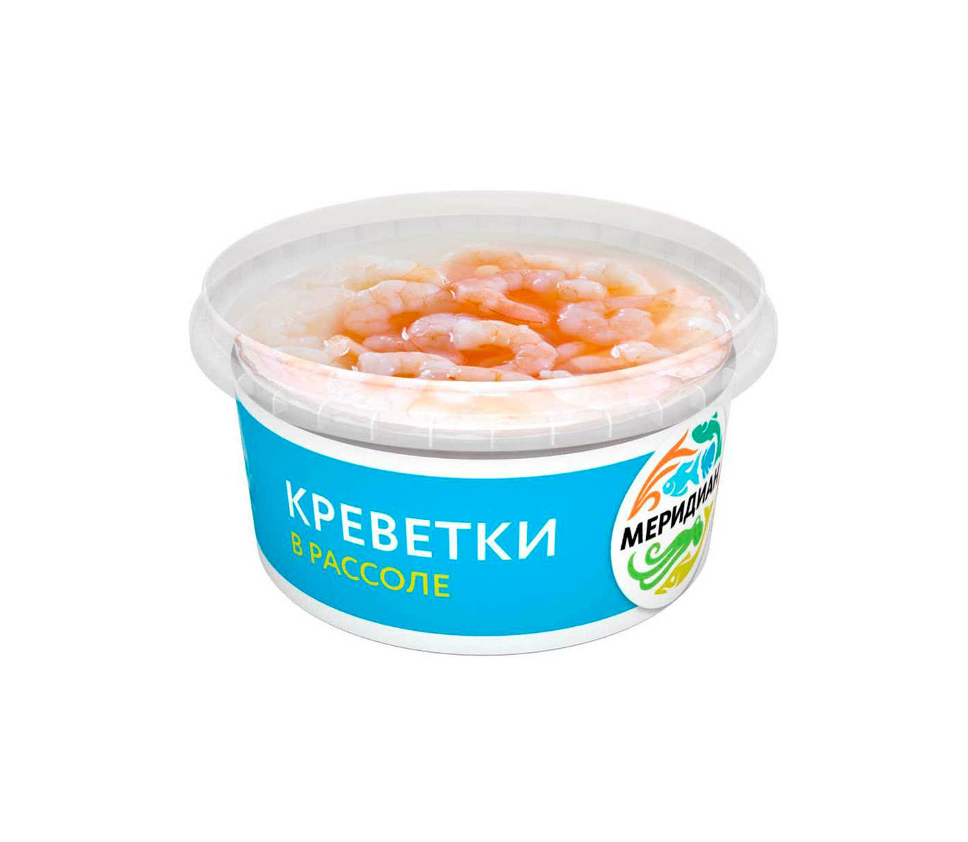 Креветки Меридиан в рассоле 180г