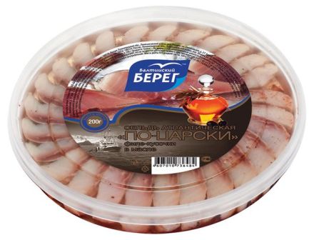 Сельдь Балтийский берег по-царски 200г в масле