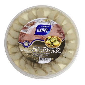 Сельдь Балтийский берег по-царски 200г с дымком