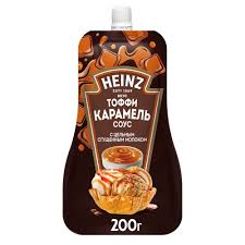Соус Хайнц 200г тоффи карамель д/п