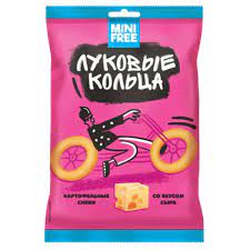 Луковые кольца MiniFree 45г Сыр