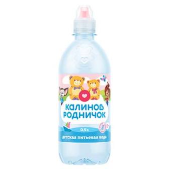 Вода Калинов Родничок 0.5л минер.негаз спорт
