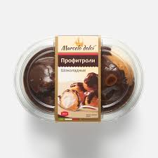 Профитроли Marcelo Dolci 100г Шоколадные