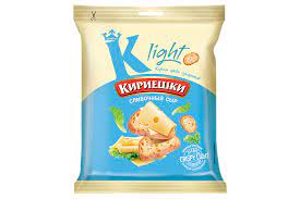 Сухарики Кириешки Light пшен. 80г Сливочный сыр