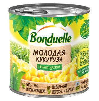 Кукуруза Бондюэль молодая 212мл ж/б
