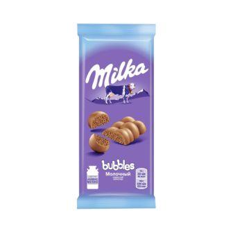 Шоколад Милка Bubby молочный порист 90г