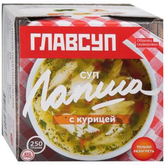 Суп Главсуп Лапша с курицей 250г