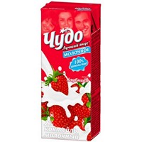 Коктейль Чудо Клубника 2% 0.2л