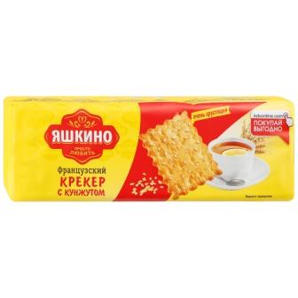 Крекер Яшкино Французский хруст. с кунжутом 185г