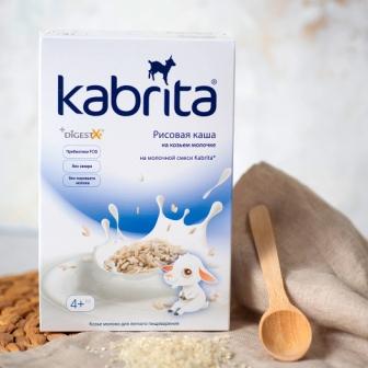 Каша Кабрита 180г рисовая на козьем молочке