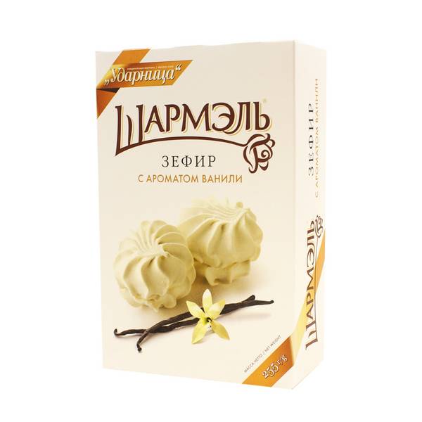 Зефир Шармэль Ванильный 255г