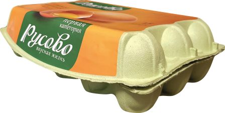 Яйцо 1кат 15шт Русово
