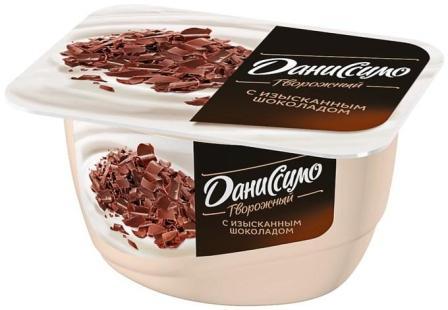 Продукт творожный Даниссимо браво шоколад 130г