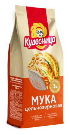 Мука Кудесница Цельнозерновая 500г