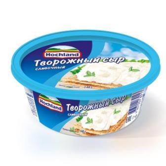Сыр Хохланд творожный сливочный 140г