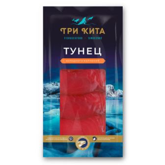 Рыба Три Кита Тунец филе-ломтики х/к 100г