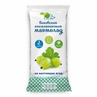Мармелад Бековский 260г крыжовник