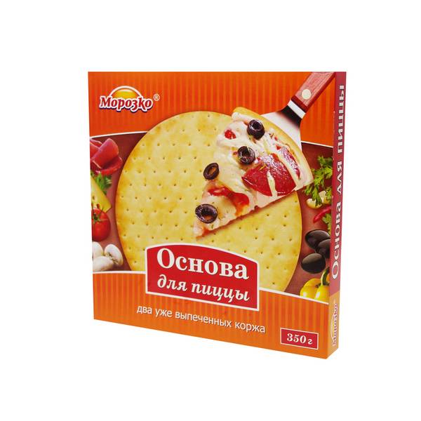 Основа для пиццы Морозко 350г