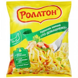 Лапша Роллтон Курица 85г пакет