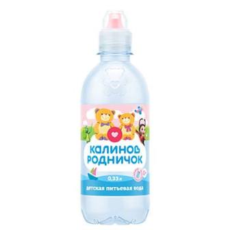 Вода Калинов Родничок для детей 0.33л спорт