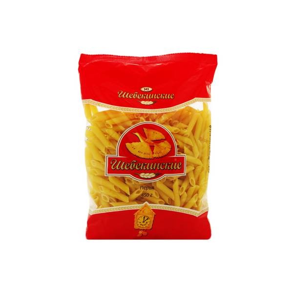Макароны Шебекинские 343 Перья 450г