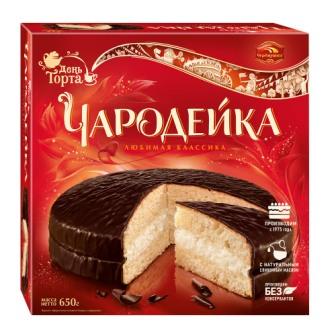 Торт Чародейка 0.65 кг Черемушки