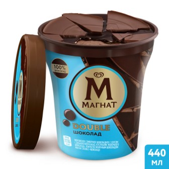 Мороженое Магнат Дабл Пинта Шоколад 310г